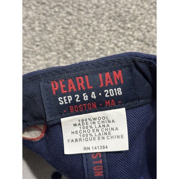 PEARL JAM New Men’s Boston  Logo 2018 Snapback Hat - Picture 6 of 8